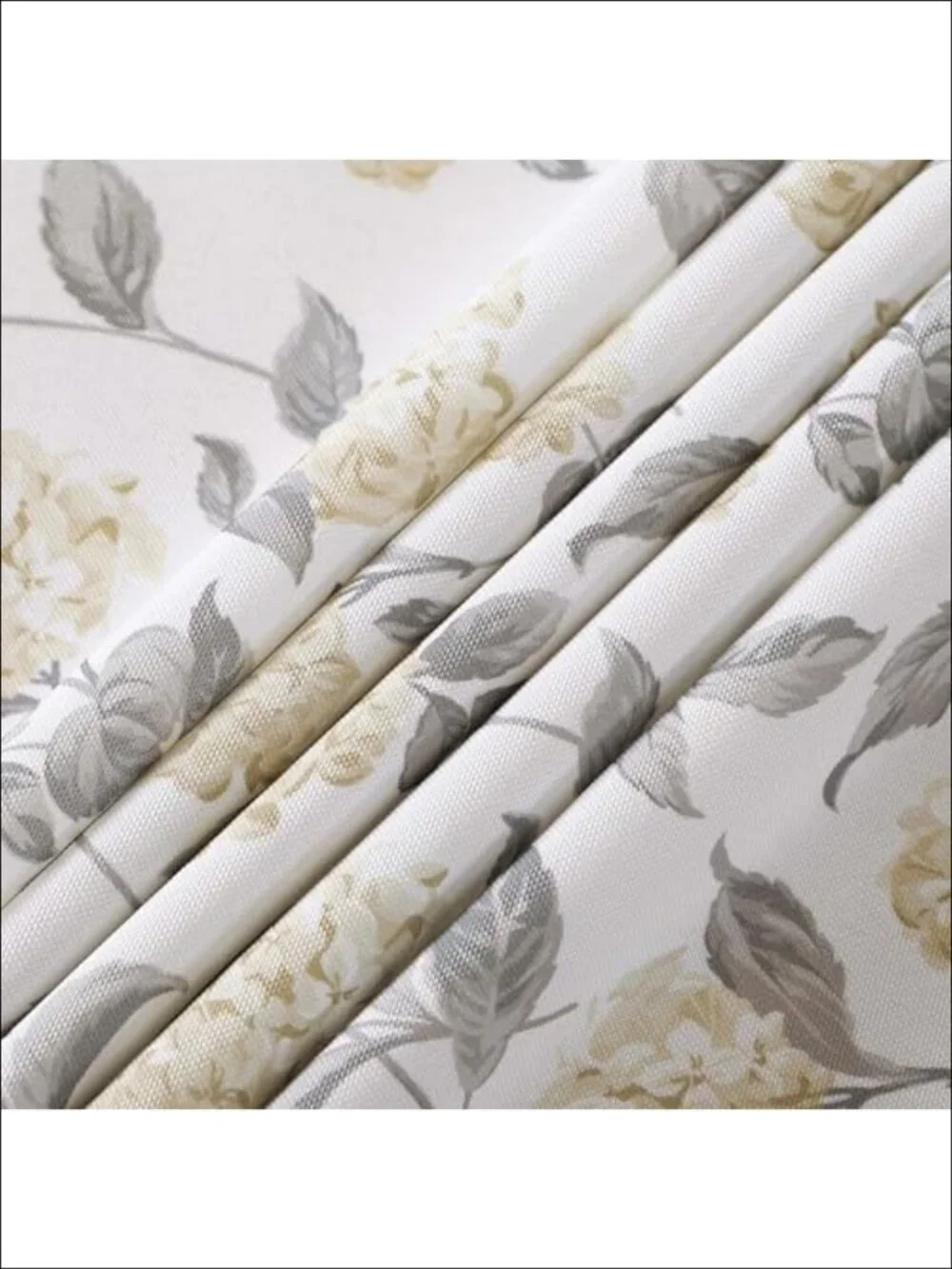 Easy Care Polyester Tablecloth 60x84 Floral Hydrangea Stain Resistant
